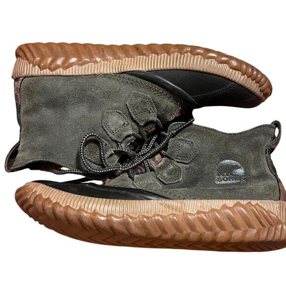 Sorel Out N About Duck Boots Women’s Size 8.5 Green Camo Waterproof NL3391-326 - Picture 8 of 8